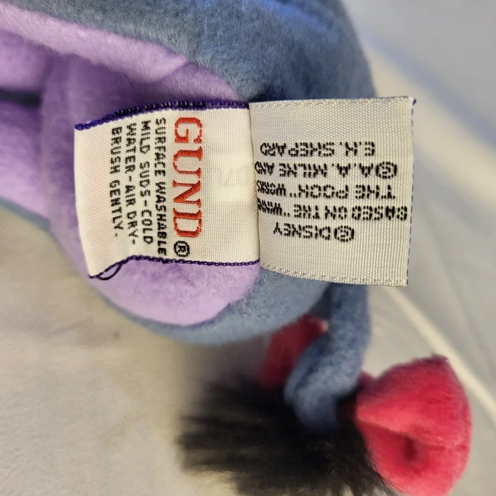 Vintage Eeyore Winnie The Pooh Plush By Gund 100 Acre Collection